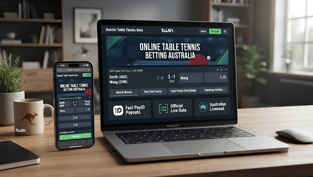 Online Table Tennis Betting Australia Official Live Odds